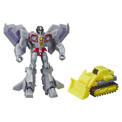 Transformers Cyberverse Spark Armor Battle Class Starscream & Demolition Destroyer