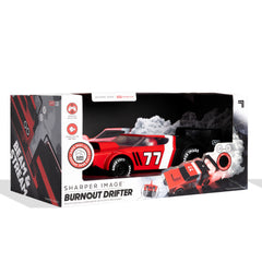 Sharper Image Burnout Drifter RC Smoke Racer With Lights And Sounds