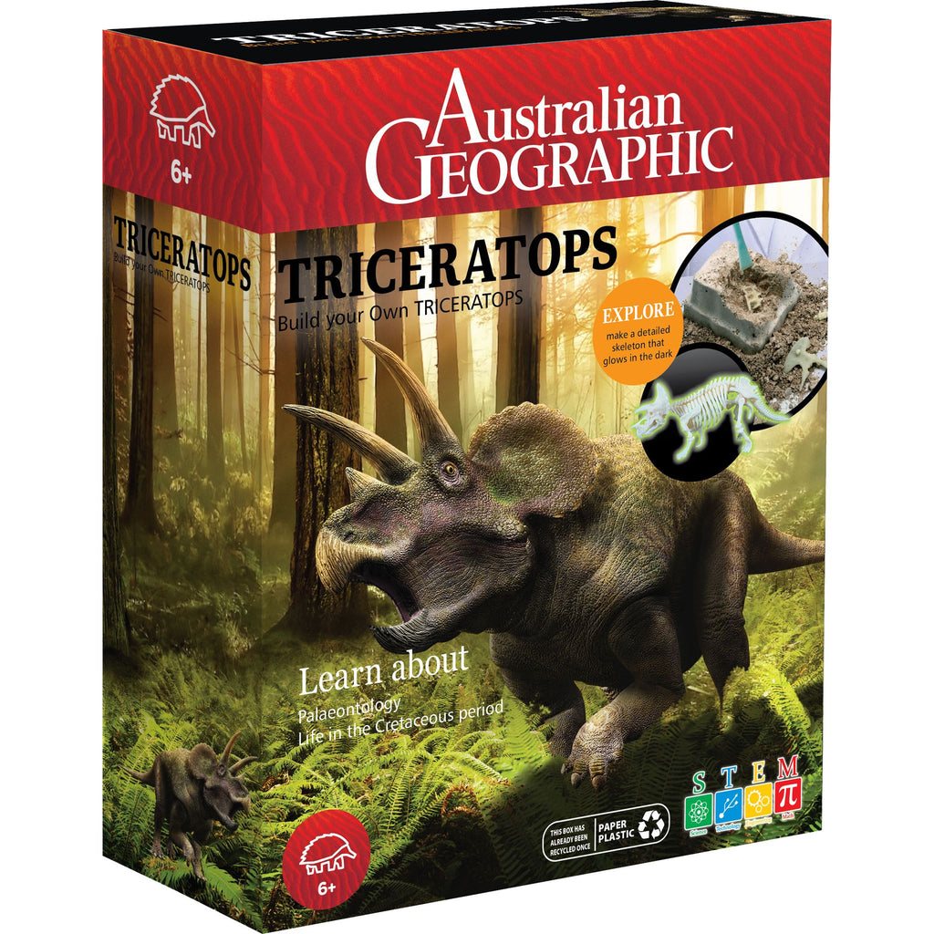 Australian Geographic Build Your Own Triceratops