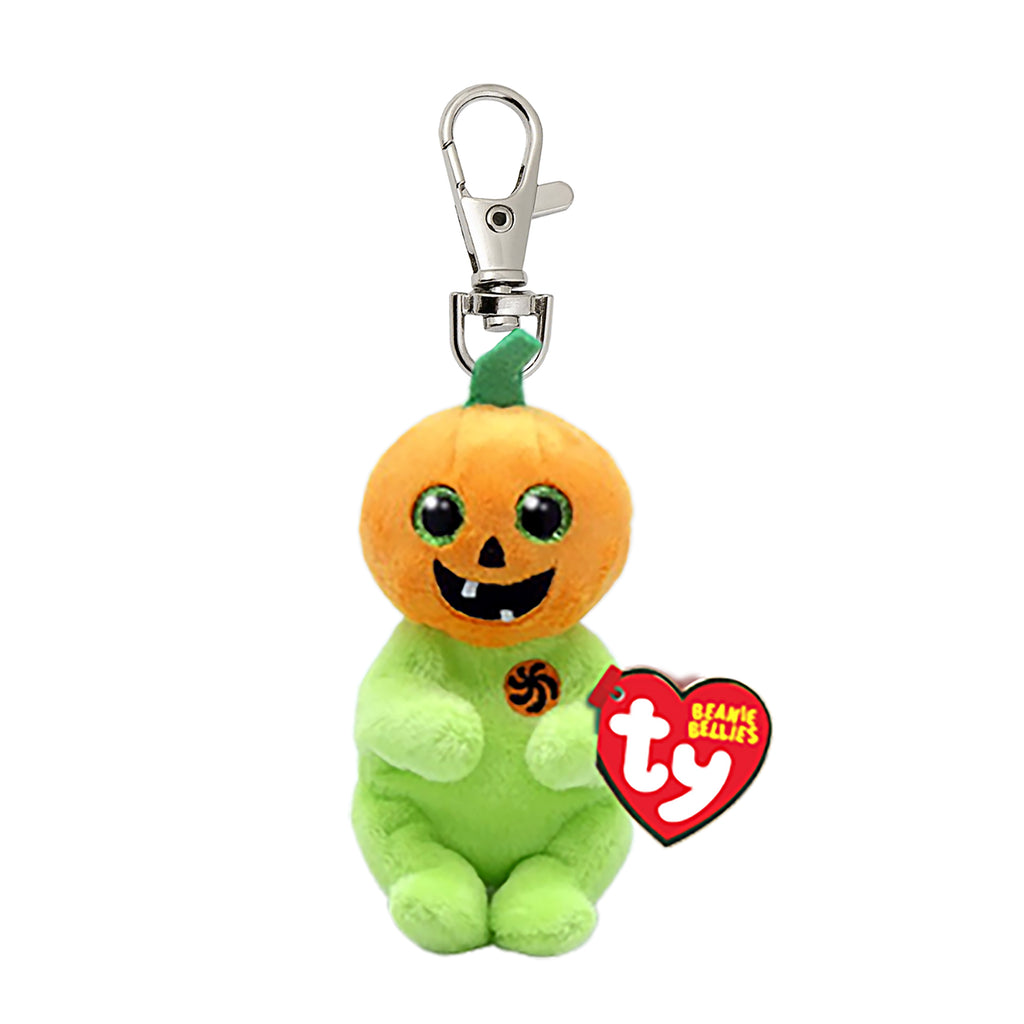 Ty Halloween Clip Hollow Pumpkin