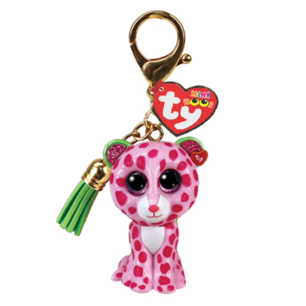 Ty Mini Boos Clip - Glamour Leopard