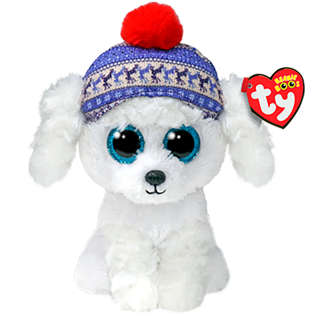 Ty Winter Regular - Sleighbell White Dog