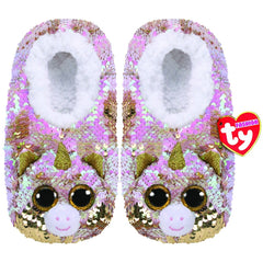 Ty Sequin Slipper Socks - Fantasia Small