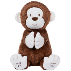 GUND  CLAPPY MONKEY ANIAMTED PLUSH TOY