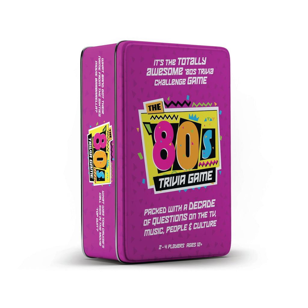 The 80's Trivia Game In Tinned Game