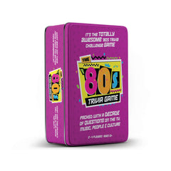 The 80's Trivia Game In Tinned Game