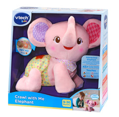 VTech Baby Crawl With Me Elephant Pink