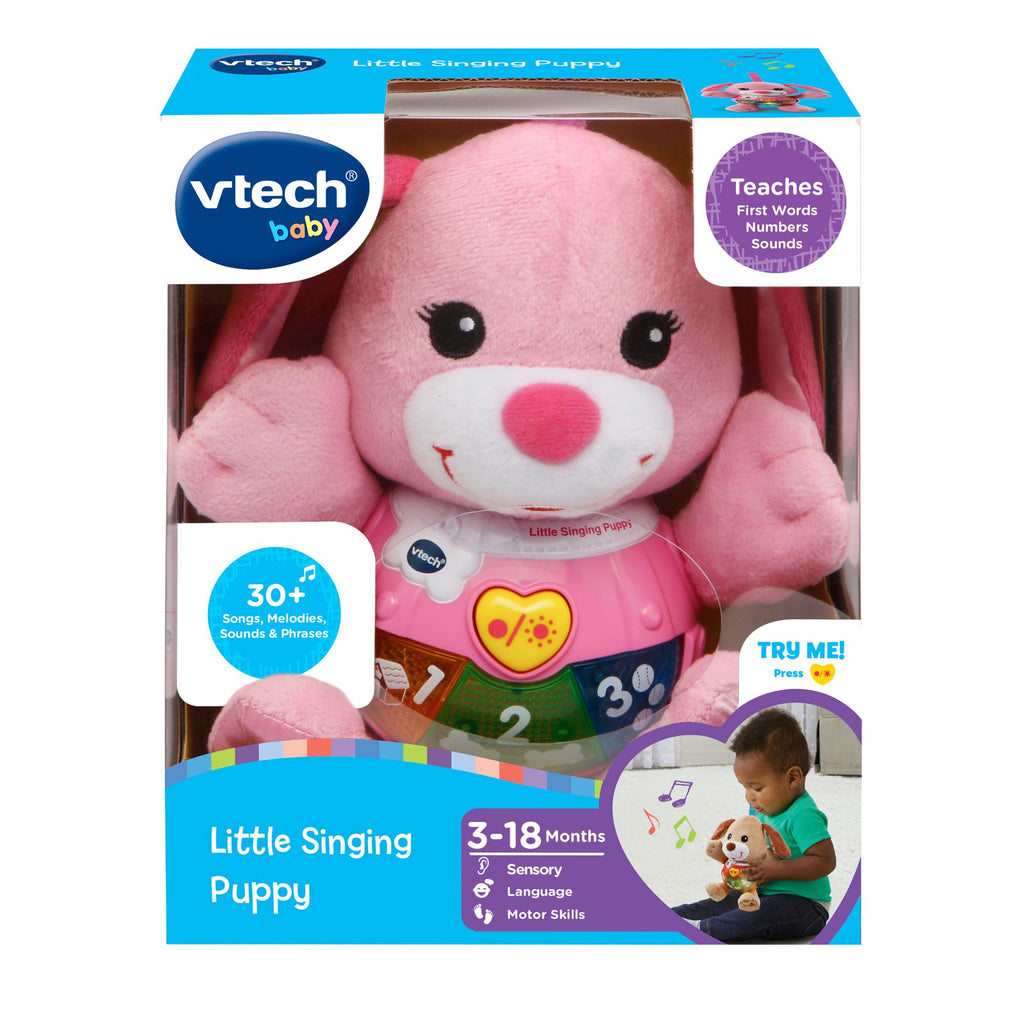 VTech Baby Little Singing Puppy Pink