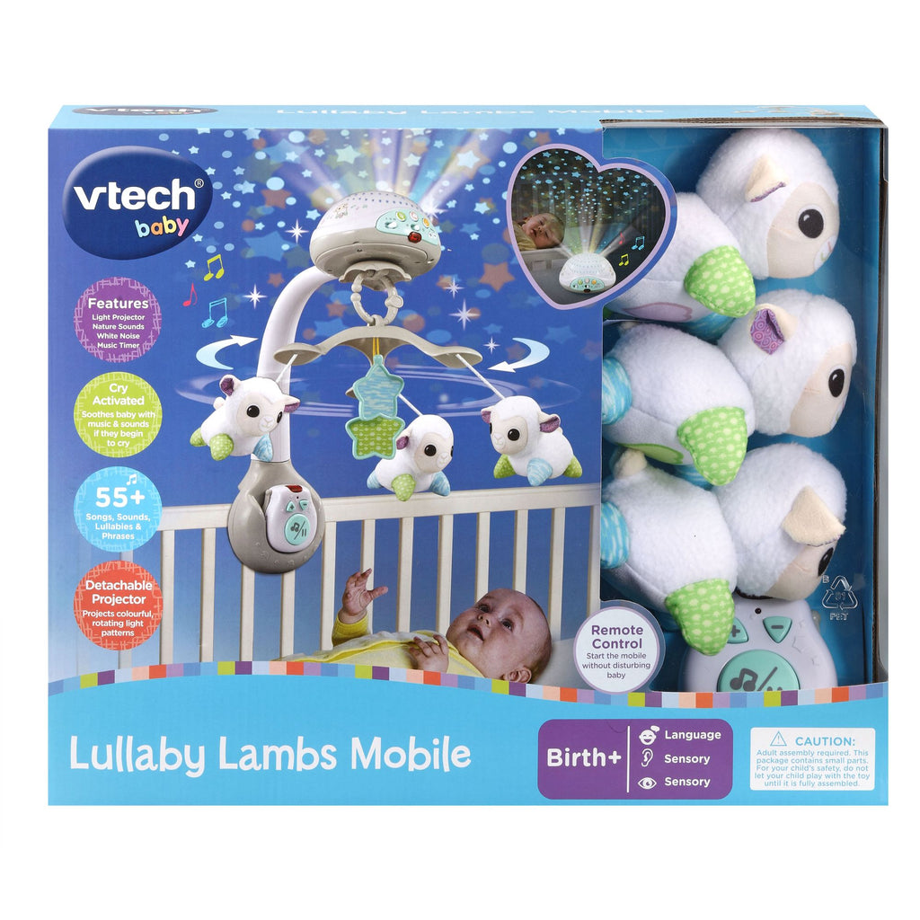 VTech Baby Lullaby Lambs Mobile