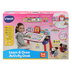 VTech Learn & Draw Activity Desk Pink