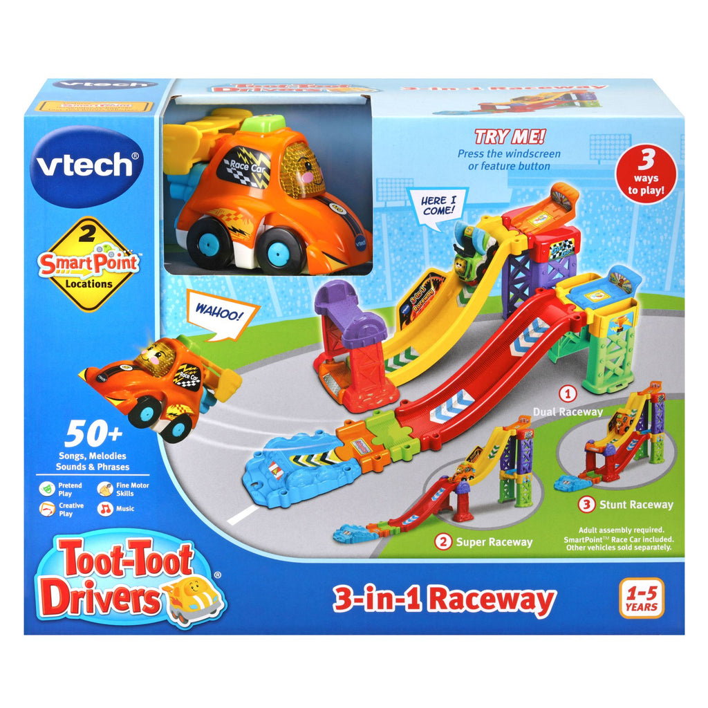 Vtech Toot-Toot Drivers 3-In-1 Raceway