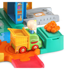 Vtech Toot-Toot Drivers Cocomelon Cart Racers Grocery Store Track Set