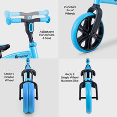 Yvolution Y Velo Junior Balance Bike Blue