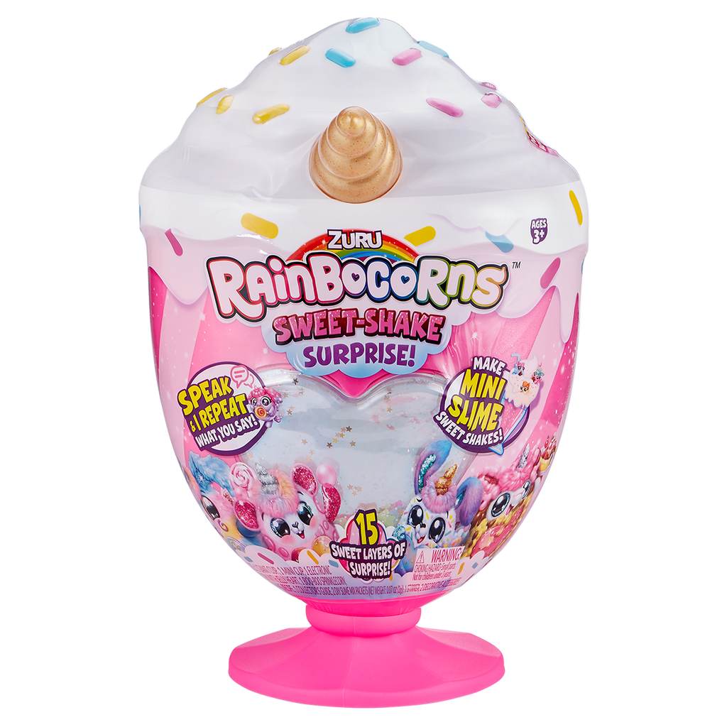 ZURU Rainbocorns Sweet Shake Surprise Plush Assorted Styles