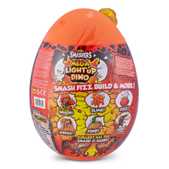 ZURU Smashers Mega Light Up Dino Surprise Egg Assorted Styles