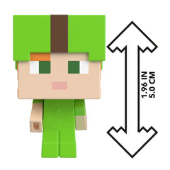 Minecraft Mob Head Minis - Alex In Dyed Leather Armour