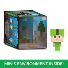 Minecraft Mob Head Minis - Alex In Dyed Leather Armour