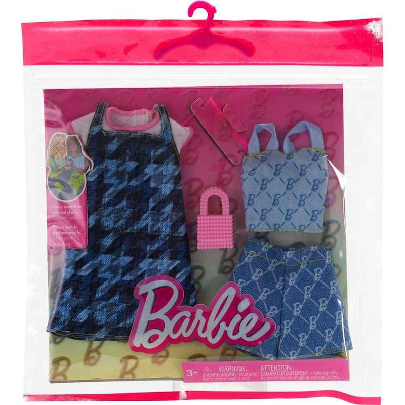 Barbie Fashion Pack Blue Denim Dress Set