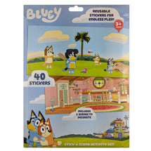 Bluey Stick A Scene Activity Set