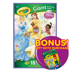 Crayola Giant Colouring Pages Disney Princess