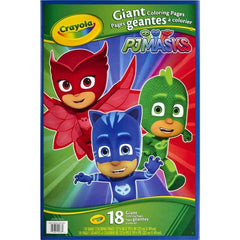 Crayola Pj Masks Giant Colouring Pages