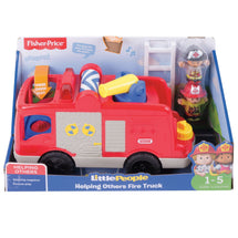 Fisher-Price Little People Large Vehicle Helping Others Fire Truck