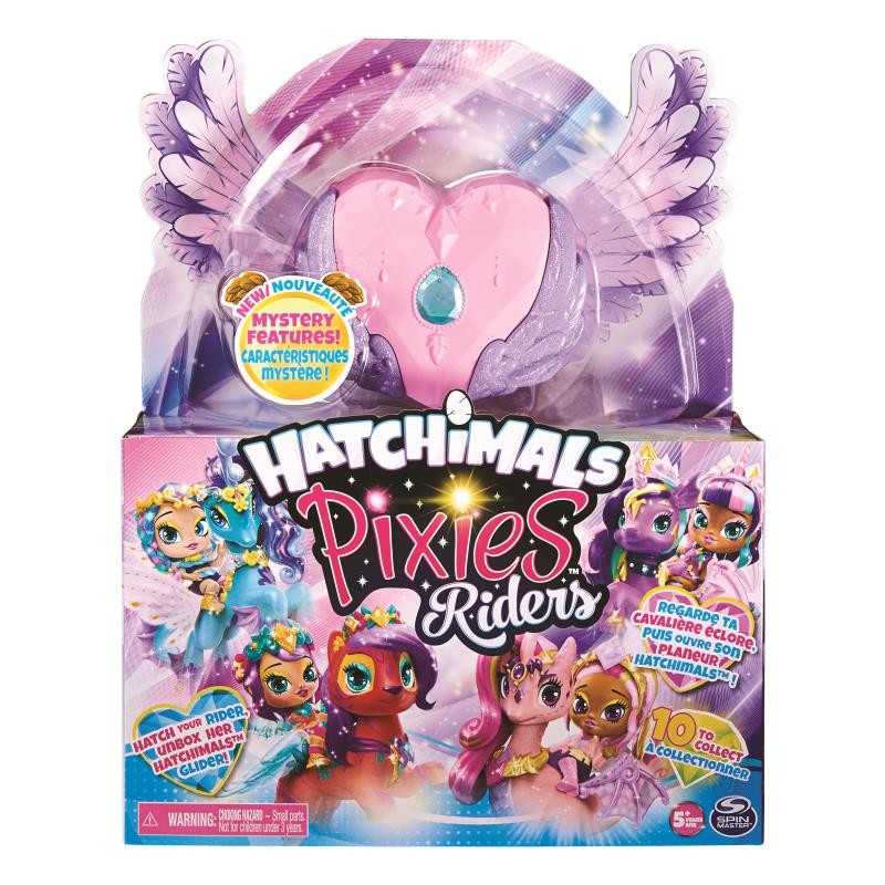 Hatchimals CollEGGtibles Pixies Royal Riders Pink