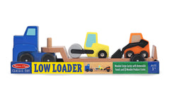 Melissa & Doug - Classic Toy Low Loader