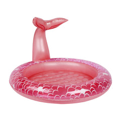 Coconut Grove Inflatable Splash Pool - Pearl The Mermaid