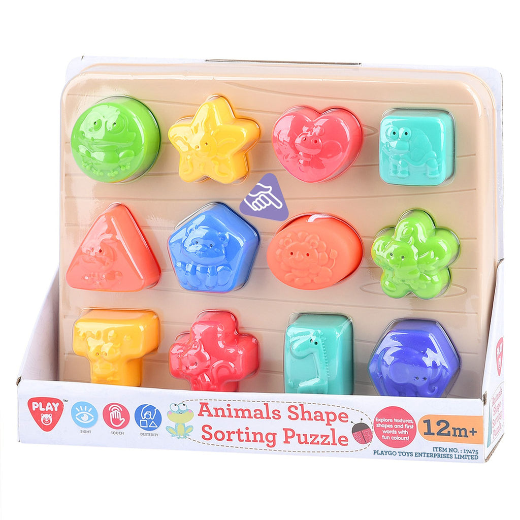 Playgo Toys Ent. Ltd. Animal Shape Sorting Puzzle