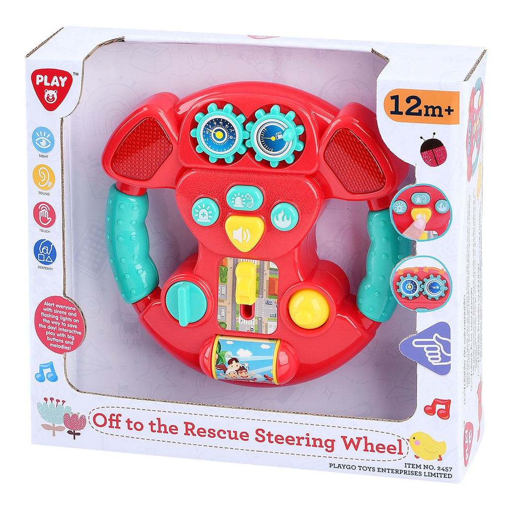 Playgo Toys Ent. Ltd. Off To The Rescue Steering Wheel