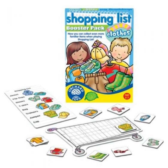 Orchard Toys Shopping List Booster Pack Clothes