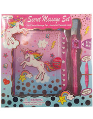 Unicorn Secret Message Book