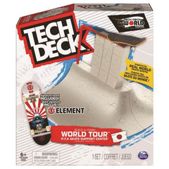 Tech Deck World Tour P.F.K Skate Support Center With Santa Cruz Board