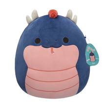 Squishmallows 12 Inch Plush S20 Cian  Navy Basilisk With Coral Belly