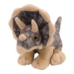 WILD REPUBLIC MINI CUDDLEKINS TRICERATOPS DINO 8 INCH