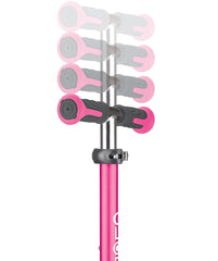 GLOBBER ELITE DELUXE SCOOTER WITH LIGHTS - DEEP PINK
