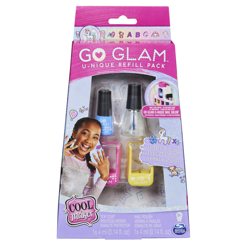 Cool Maker GO GLAM Nail Stamper Nail Studio | Nail stamper, Glam nails,  Fashion kits