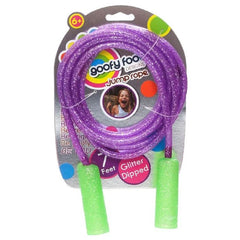 GOOFY FOOT GLITTER JUMP ROPE ASSORTED