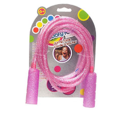 GOOFY FOOT GLITTER JUMP ROPE ASSORTED