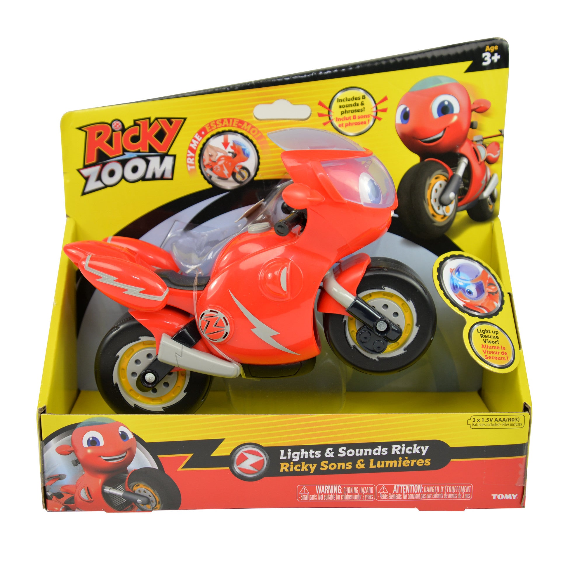 RICKY ZOOM - MOTO RICKY SONS ET LUMIERES