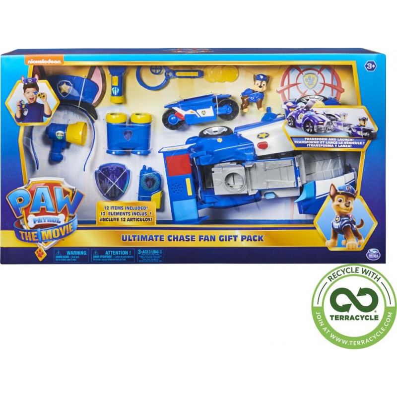 PAW Patrol: The Movie, Chase RC Motorcycle – PAW Patrol & Friends